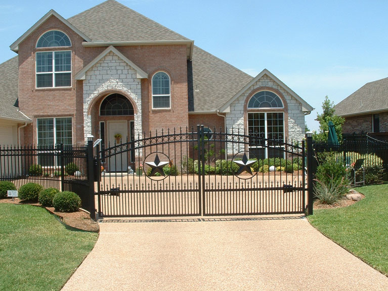 Automatic Driveway Gates Aaron Ornamental Iron Works